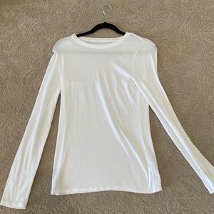 Long Sleeve White T-Shirt
